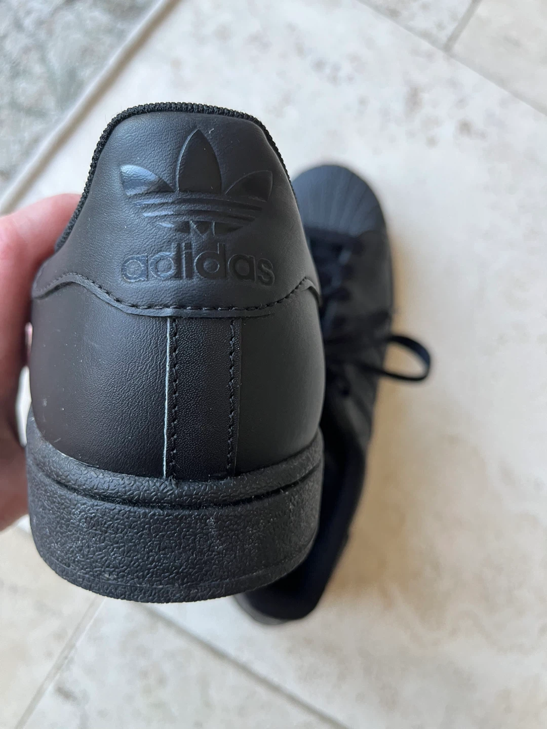 Adidas Superstar Sneakers - Black - Men's Size 9 - photo 4