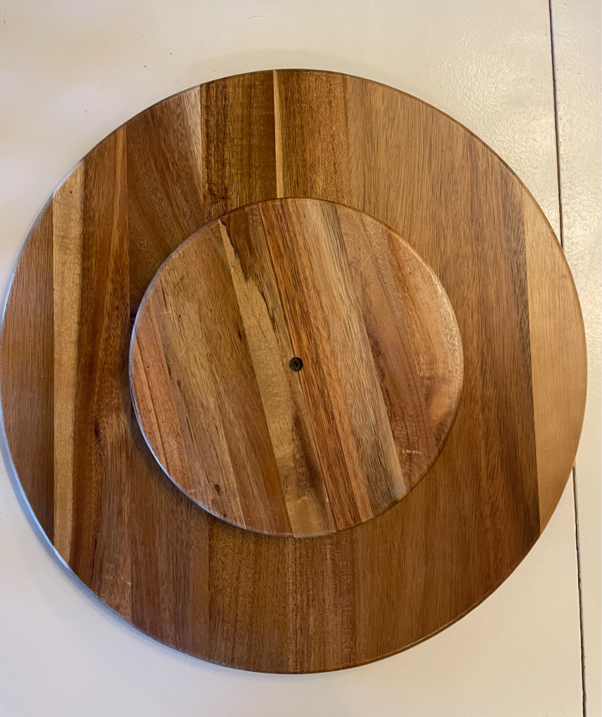 Wooden Lazy Susan Turntable - photo 2