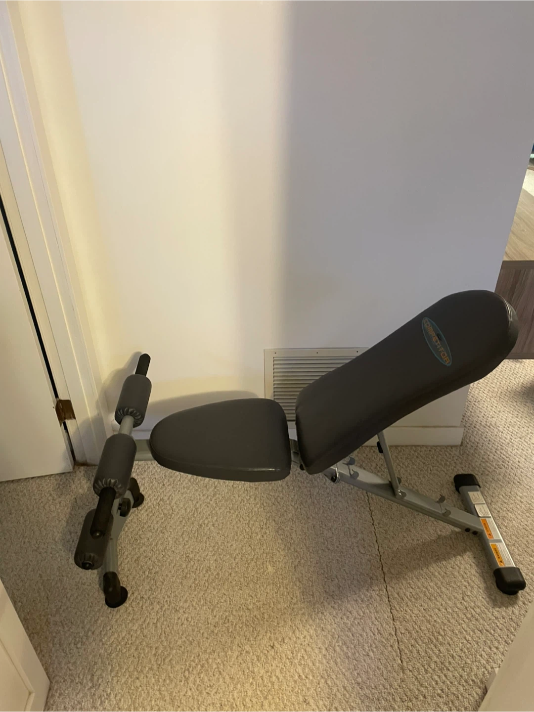 Dumbbell set and bench - photo 3