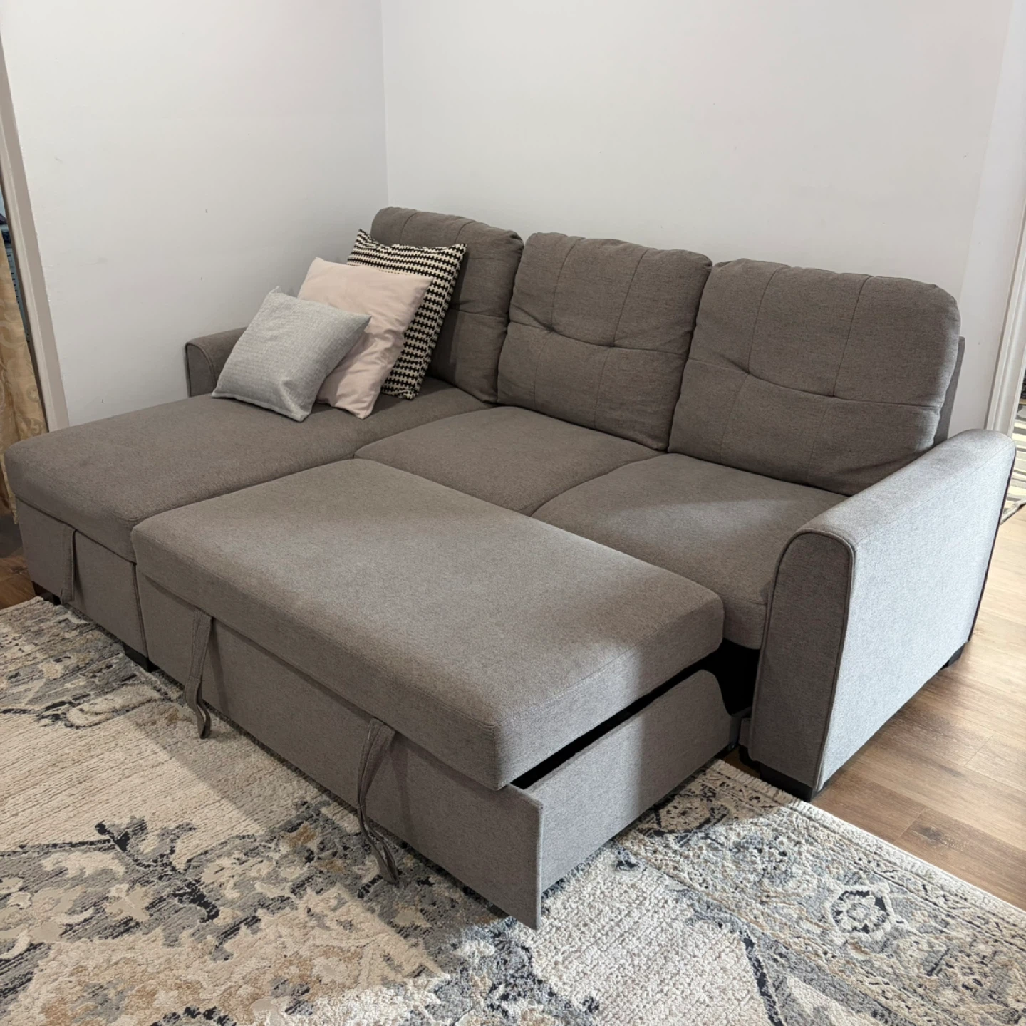 The Bricks sectional sofa bed