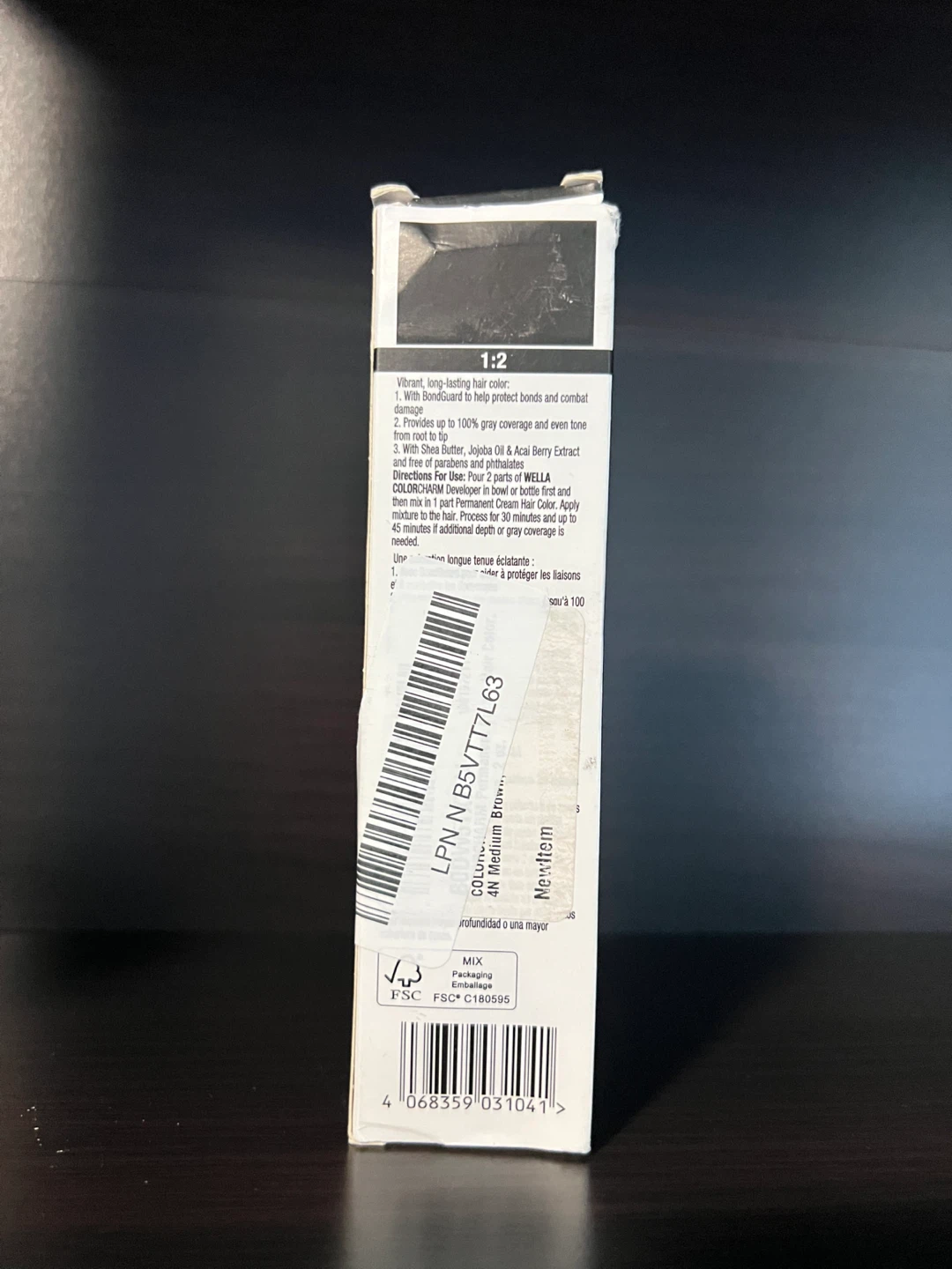 Wella Colorcharm Permanent Hair Color 1N Black - photo 3