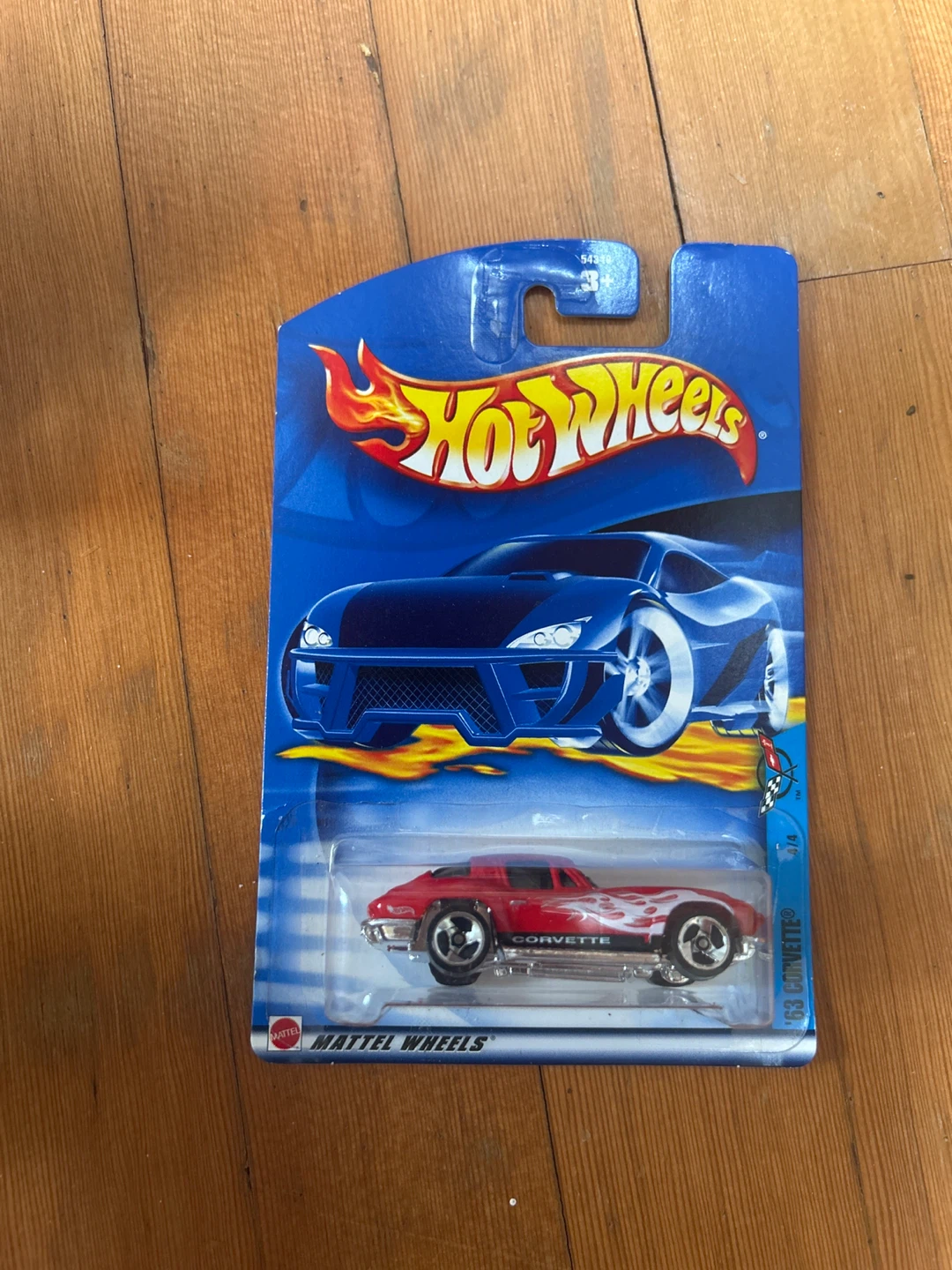 Hot Wheels 1963 Corvette Diecast Toy Car