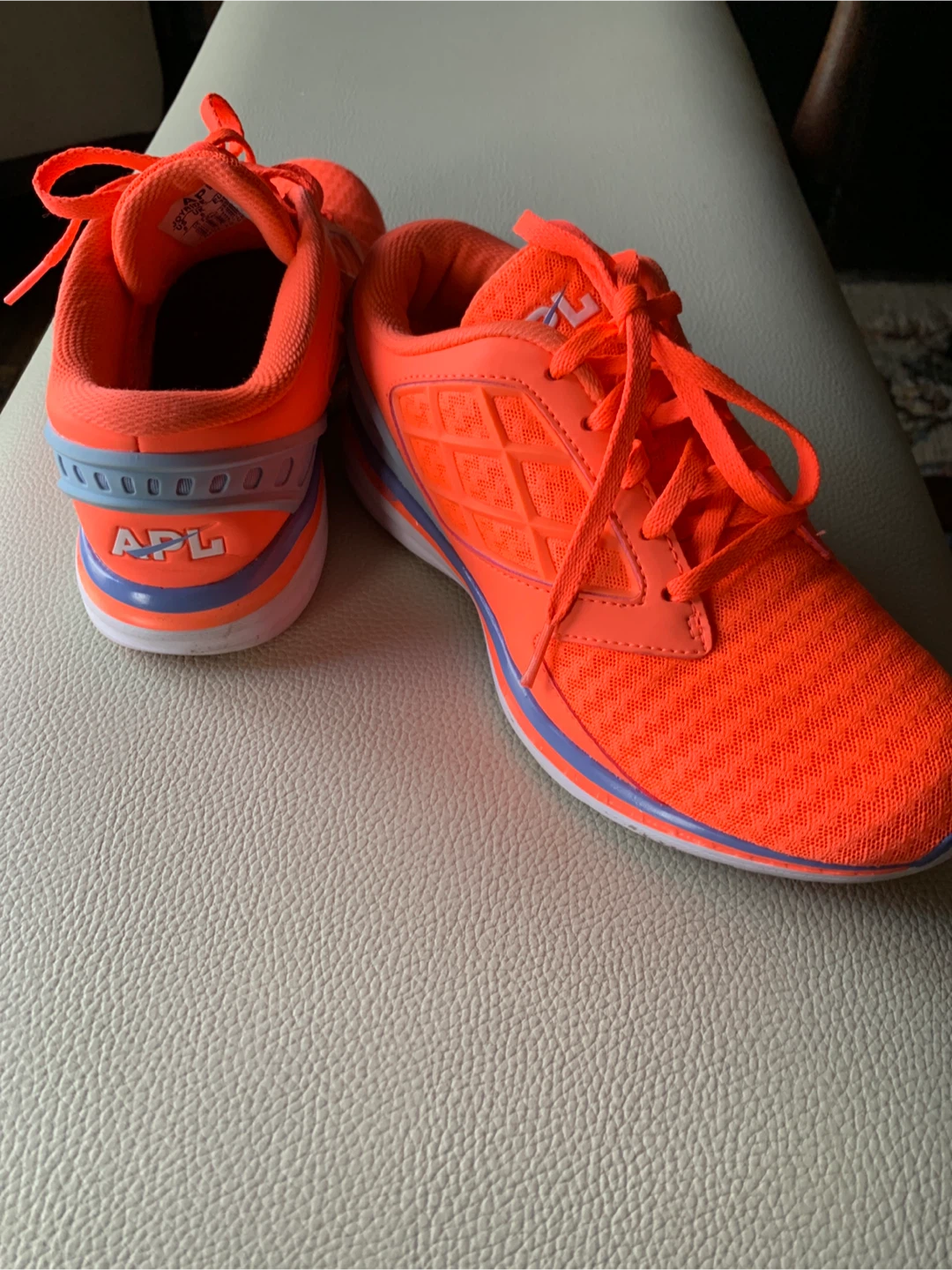 APL Joyride Orange Athletic Shoes - US Size 8