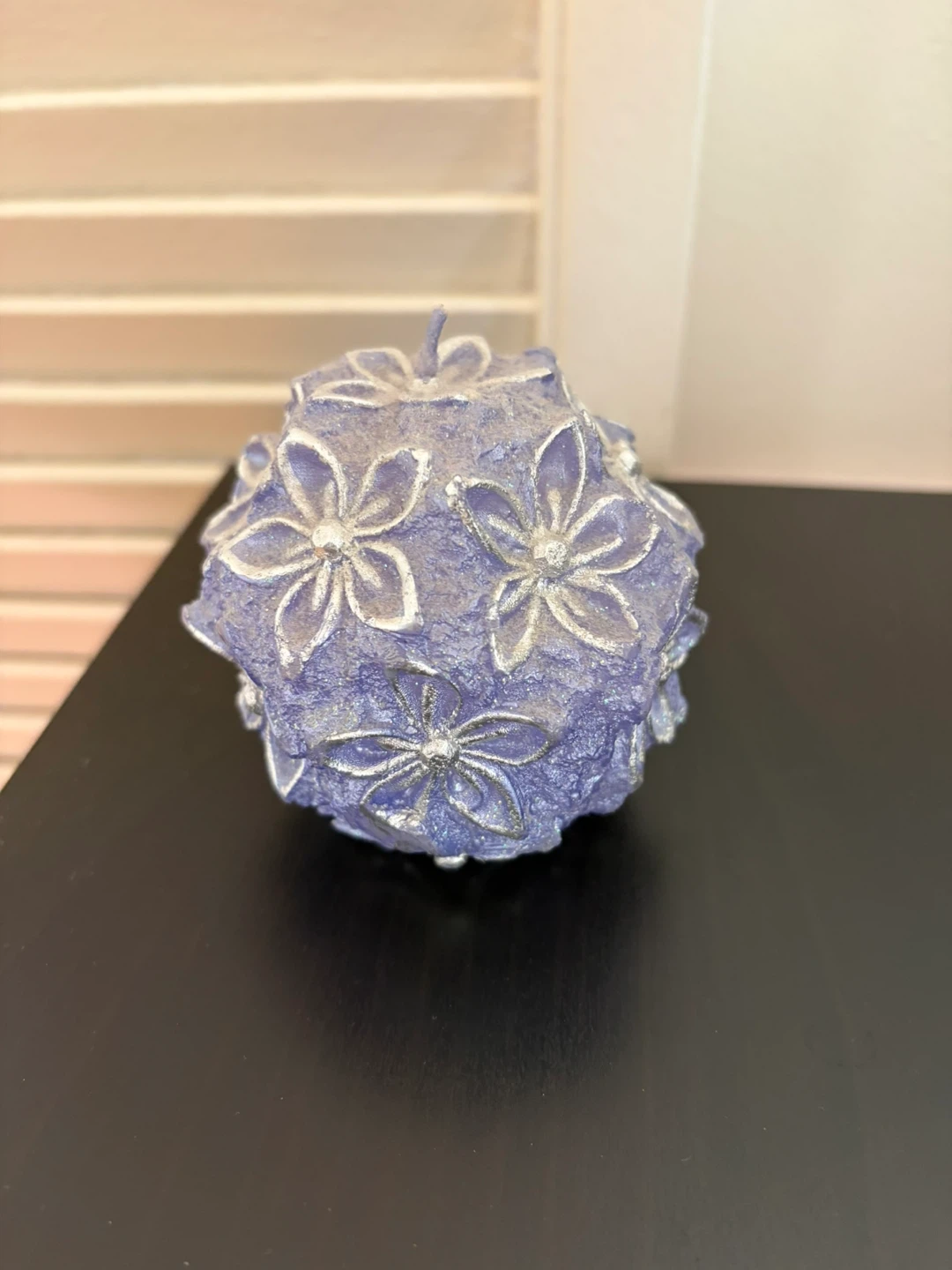 New Floral Candle