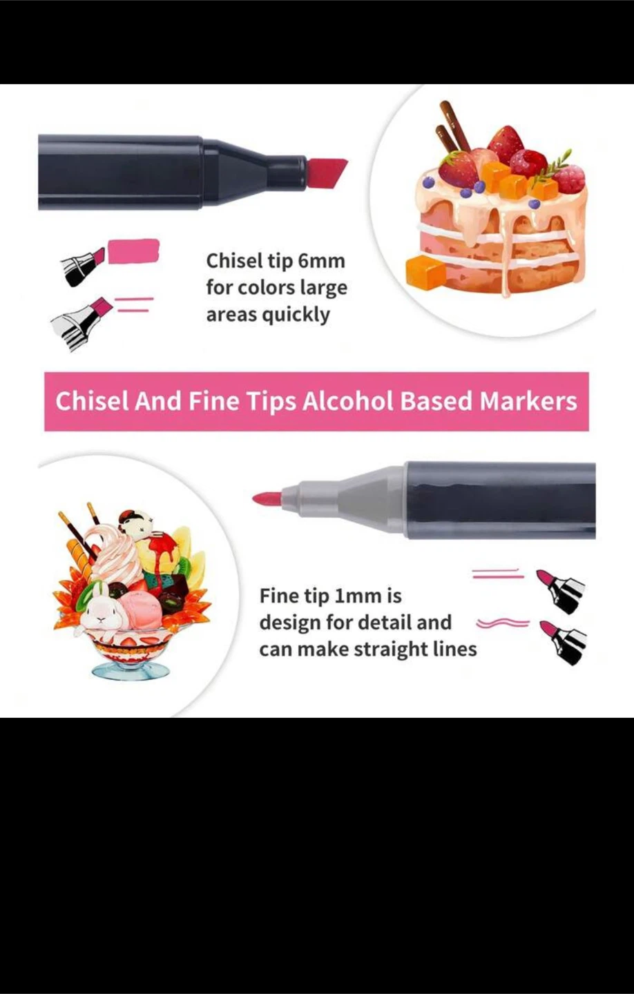 60pcs Colouring Marker Set - photo 4