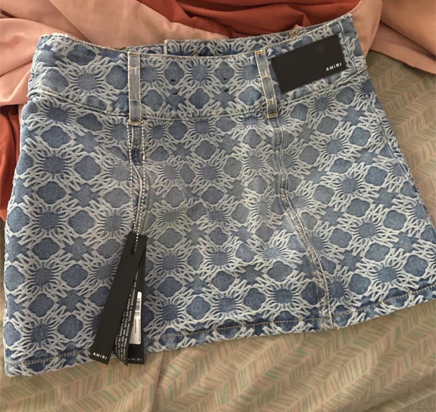 AMIRI Denim Skirt - Size 26 - photo 2