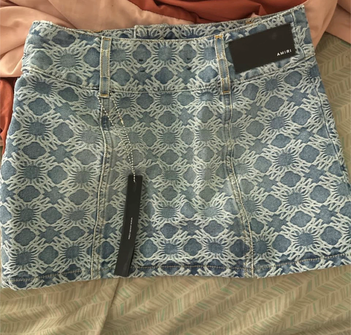 AMIRI Denim Skirt - Size 26 - photo 3