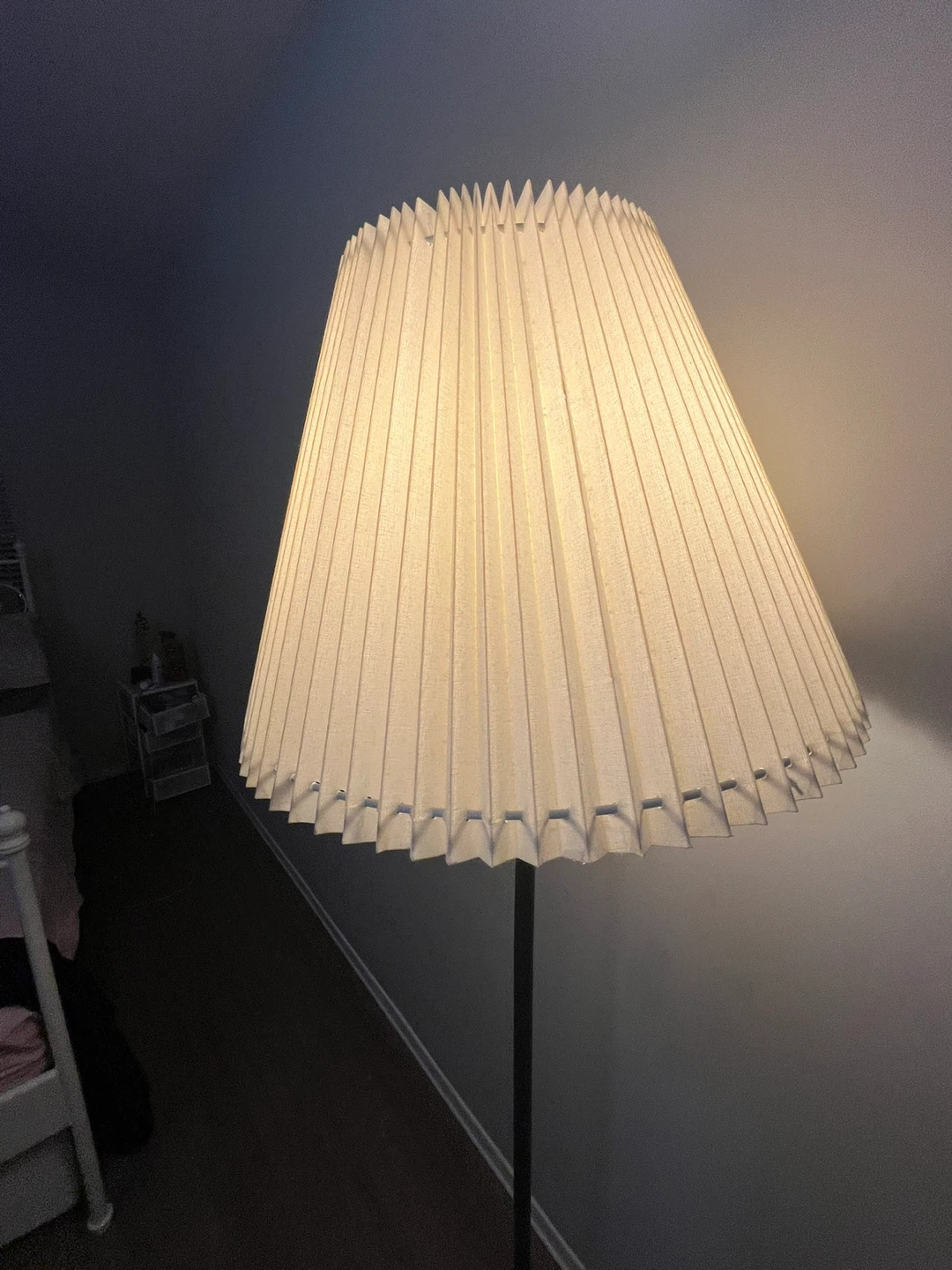 Floor Lamp with Pleated Shade - photo 3