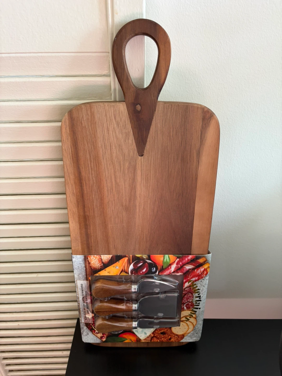 New Serving Board and Cheese Knife Set - photo 3