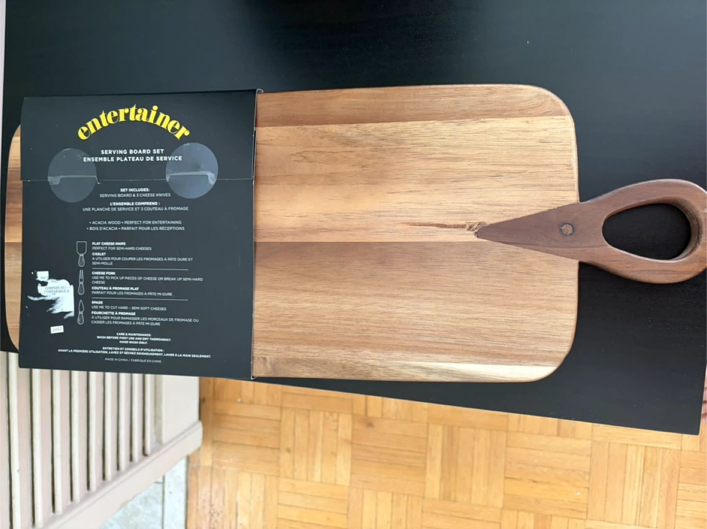 New Serving Board and Cheese Knife Set - photo 2