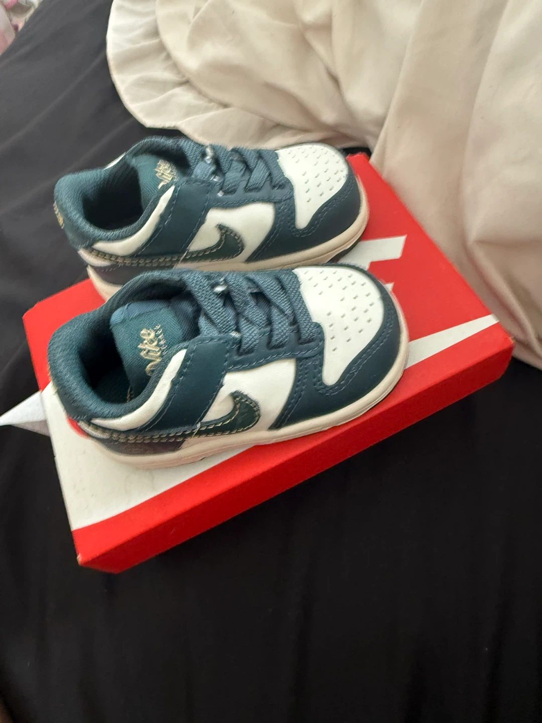Nike TDG Dunk Low TD Baby Shoes size 4c - photo 2