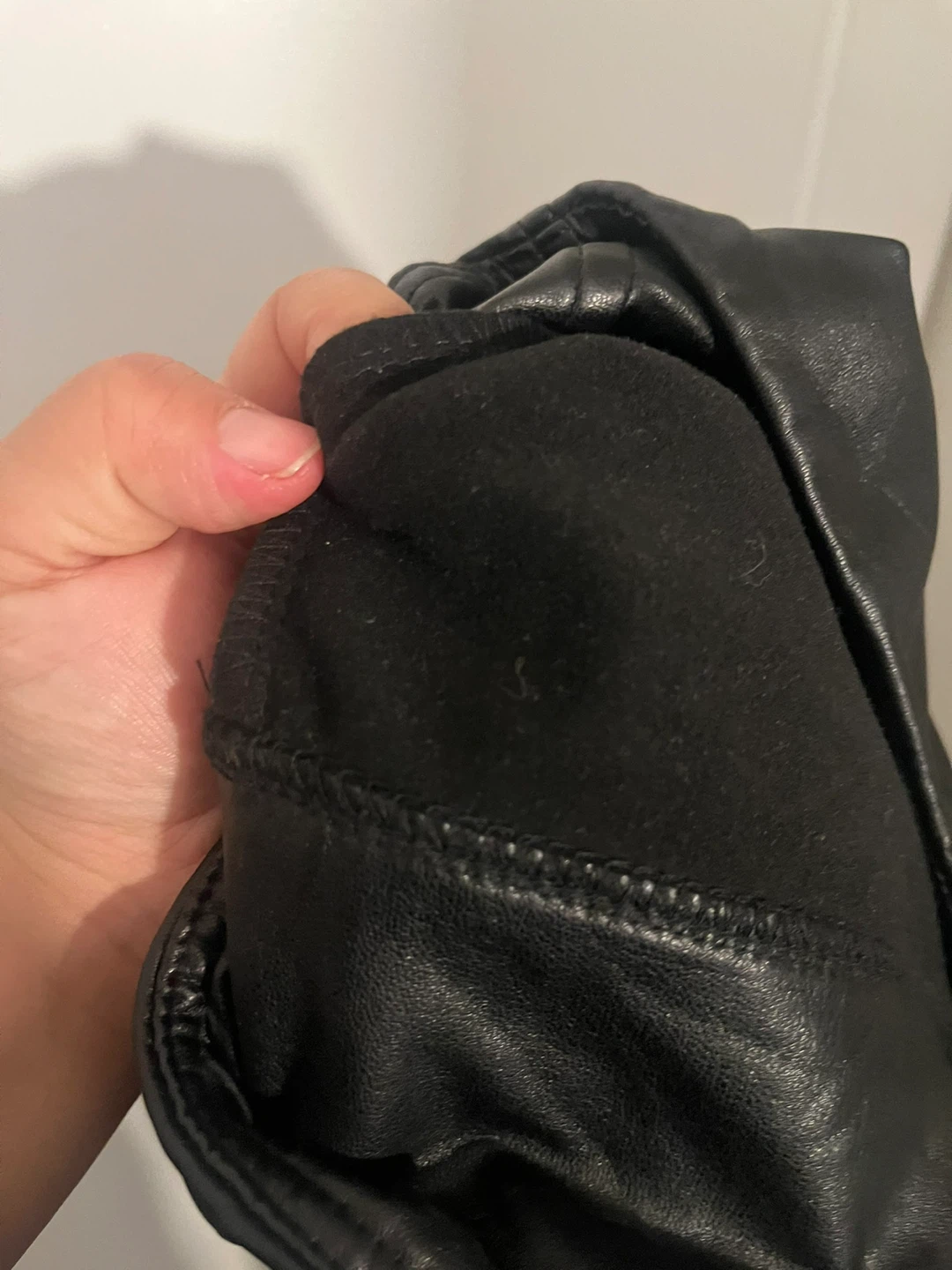 Bella & Birdie Faux Leather Leggings - Black - XL/TG (14-16) - photo 3
