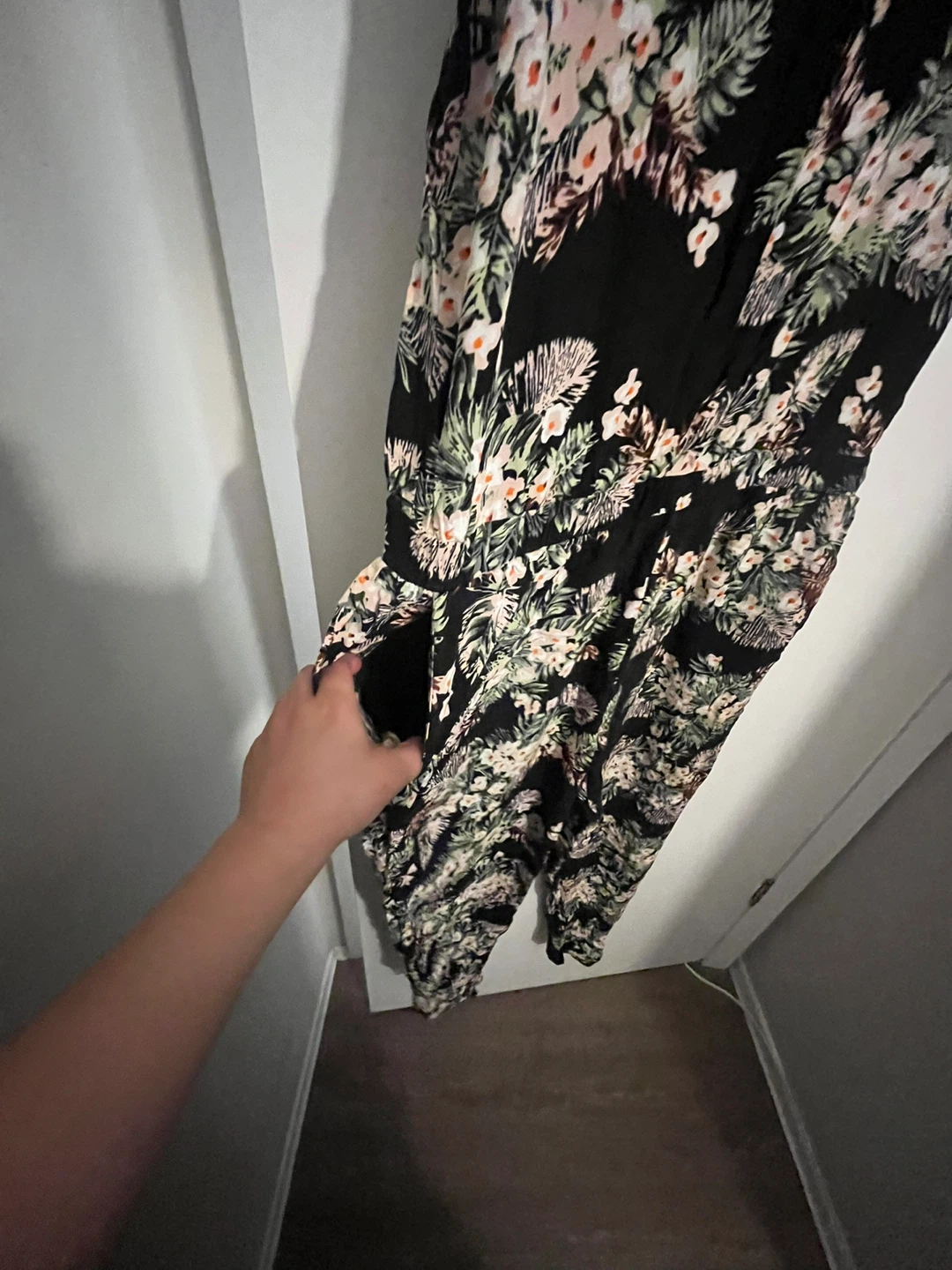 Vero Moda Floral Jumpsuit - Size L - photo 4