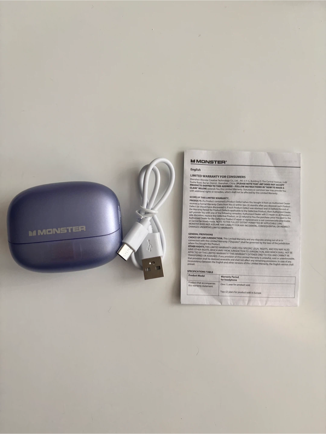 Monster Wireless open ear headphones with Charging Case - photo 2