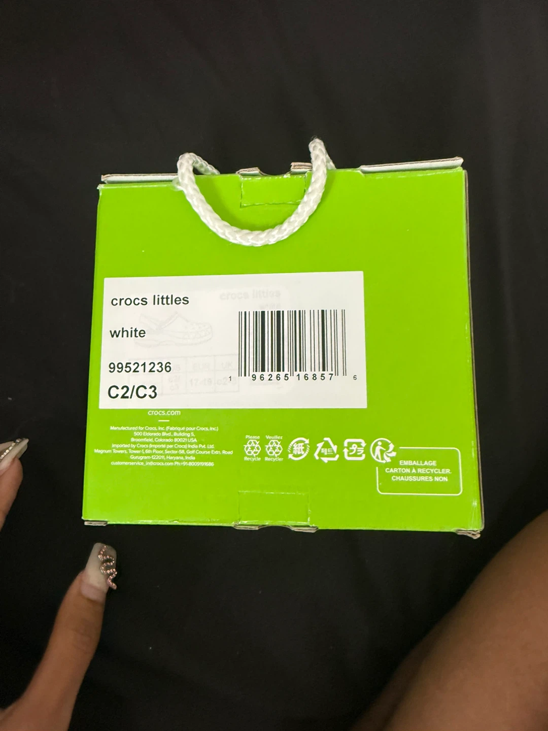 Crocs Littles White Baby Shoes - photo 2