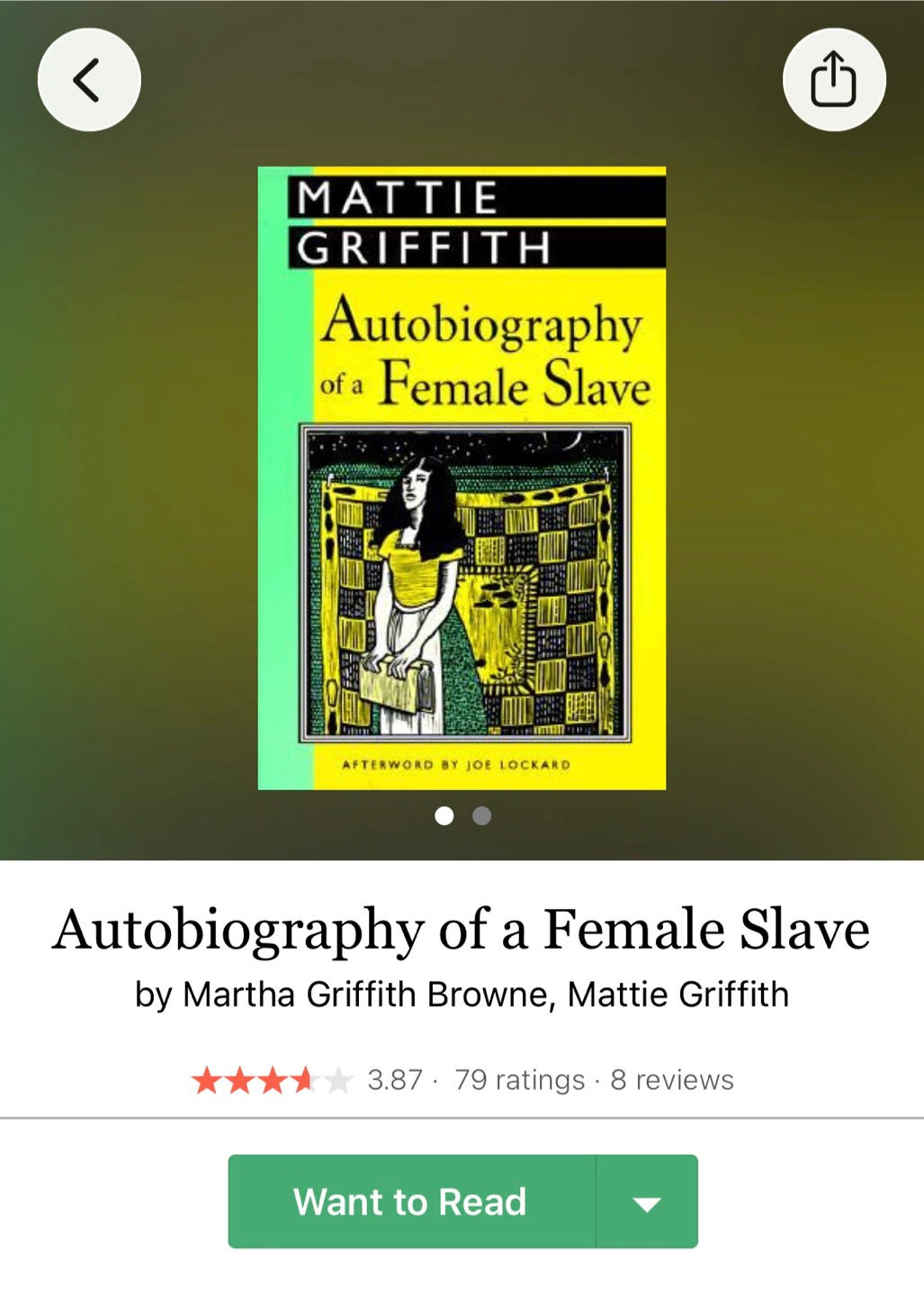 'Autobiography of a Female Slave' by Martha Griffith Browne - photo 4