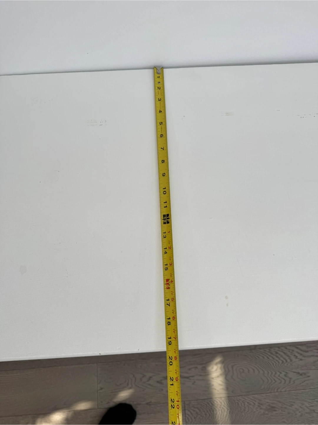 White Console Table with Drawer - photo 5