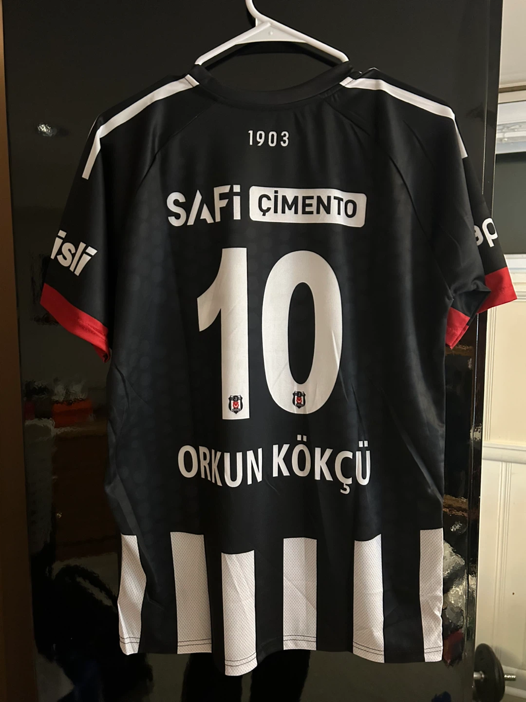 Beşiktaş JK Orkun Kökçü Soccer Jersey Size M - photo 3