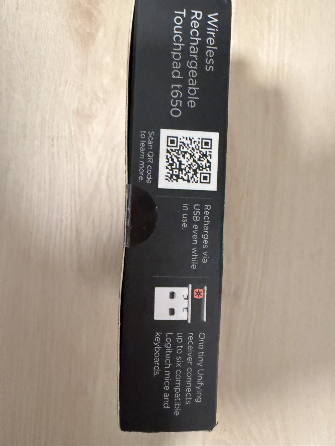 Logitech T650 Wireless Rechargeable Touchpad - photo 3