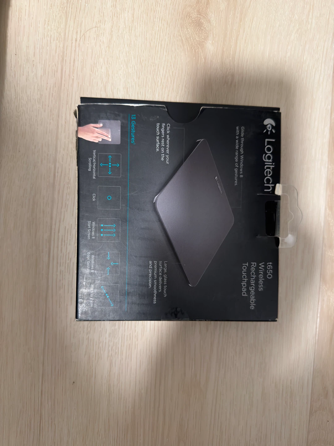 Logitech T650 Wireless Rechargeable Touchpad - photo 2