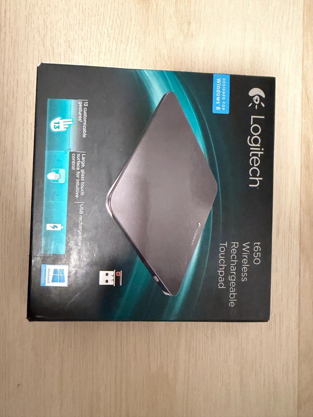 Logitech T650 Wireless Rechargeable Touchpad
