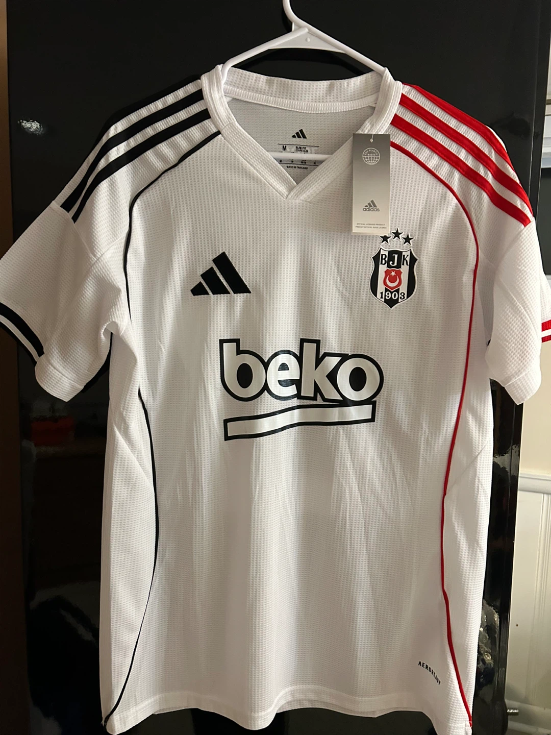 Adidas Beşiktaş JK Football Jersey White Size M