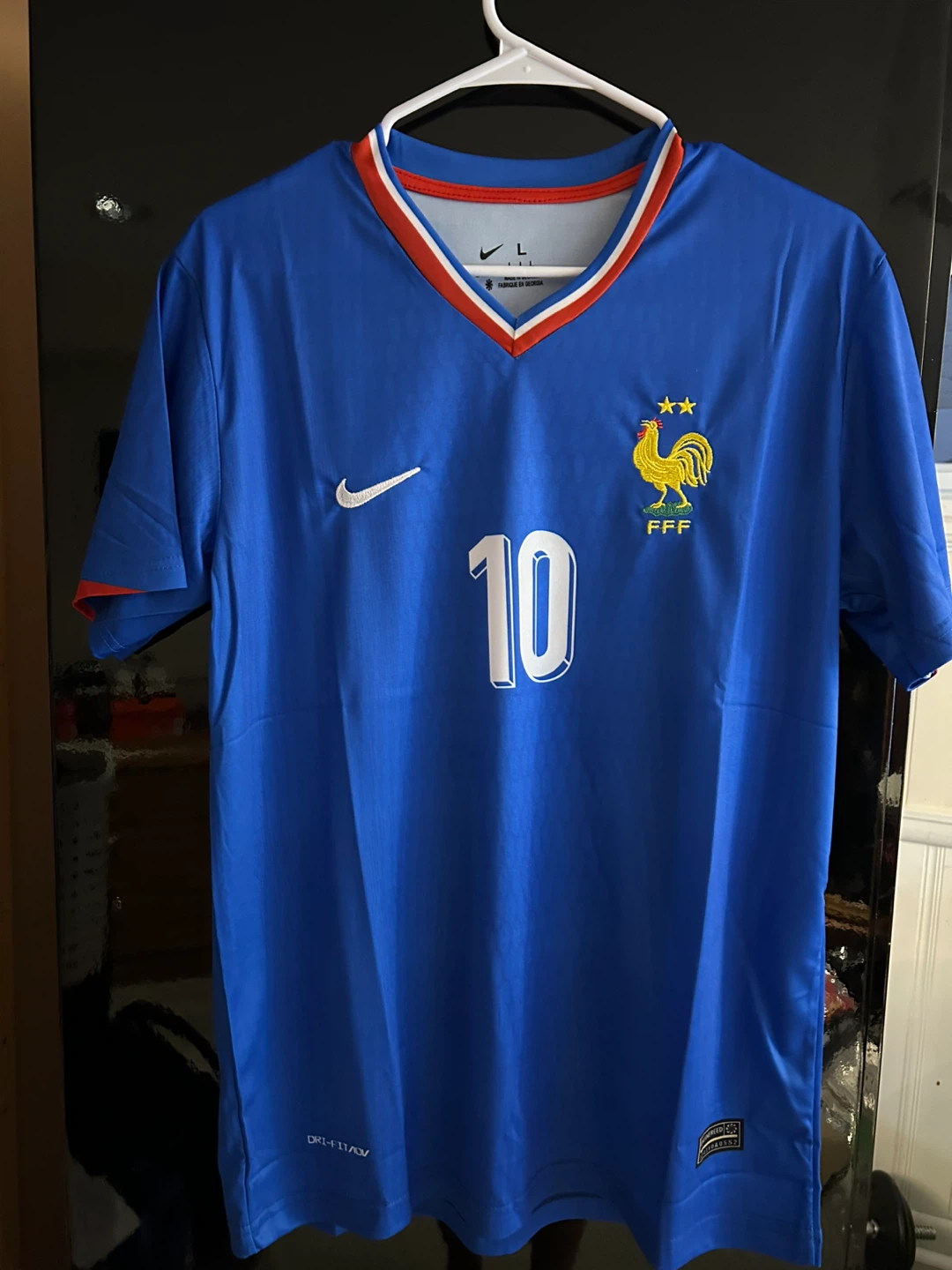 Nike France National Football Team Mbappé 10 Jersey