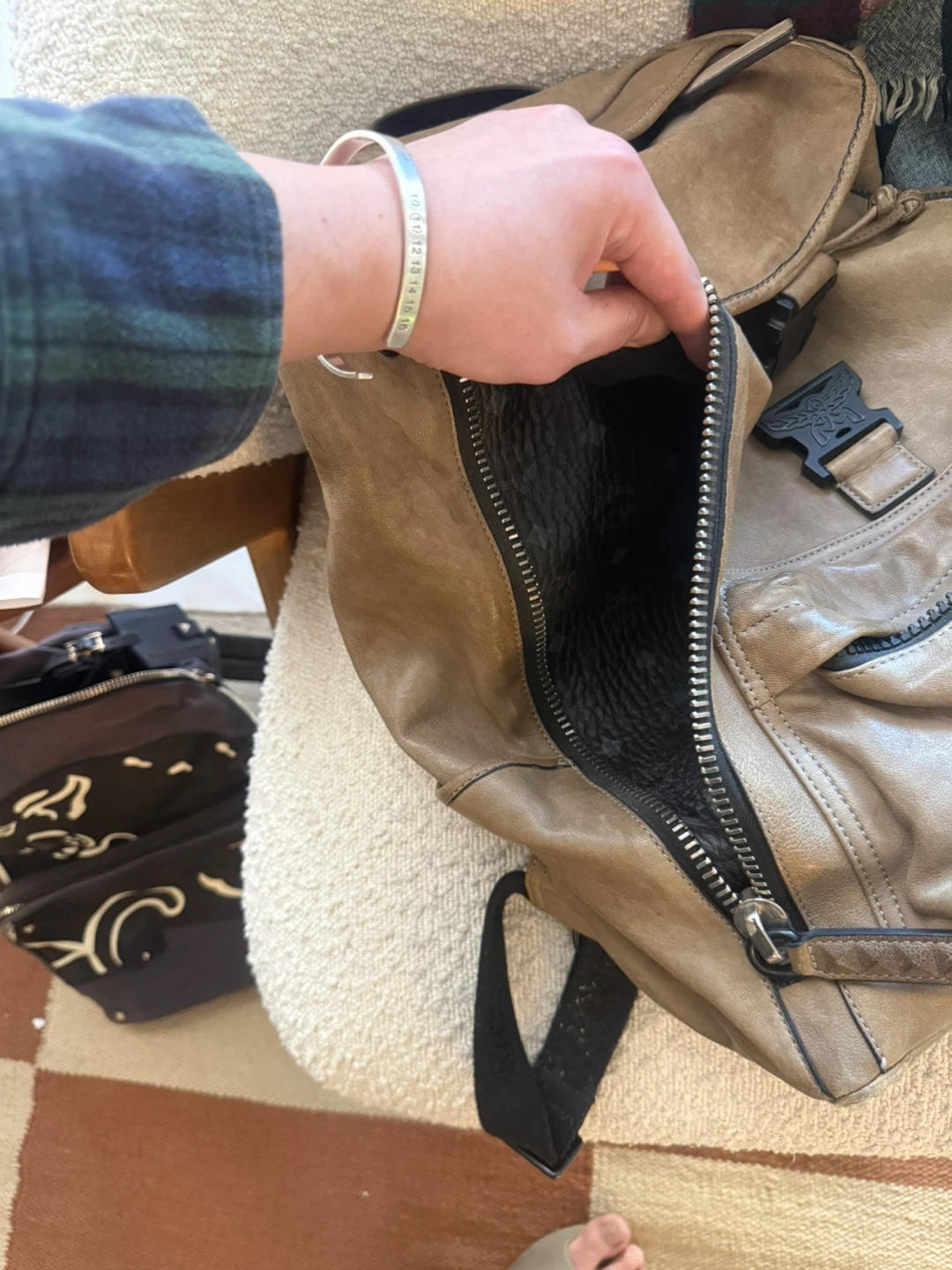MCM Killian Lambskin men’s backpack - photo 4