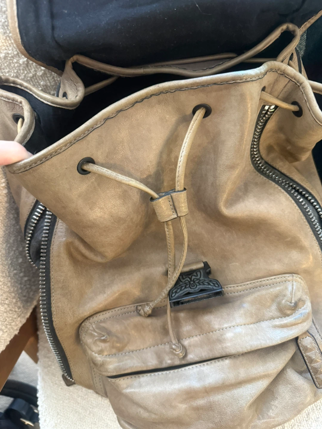 MCM Killian Lambskin men’s backpack - photo 3
