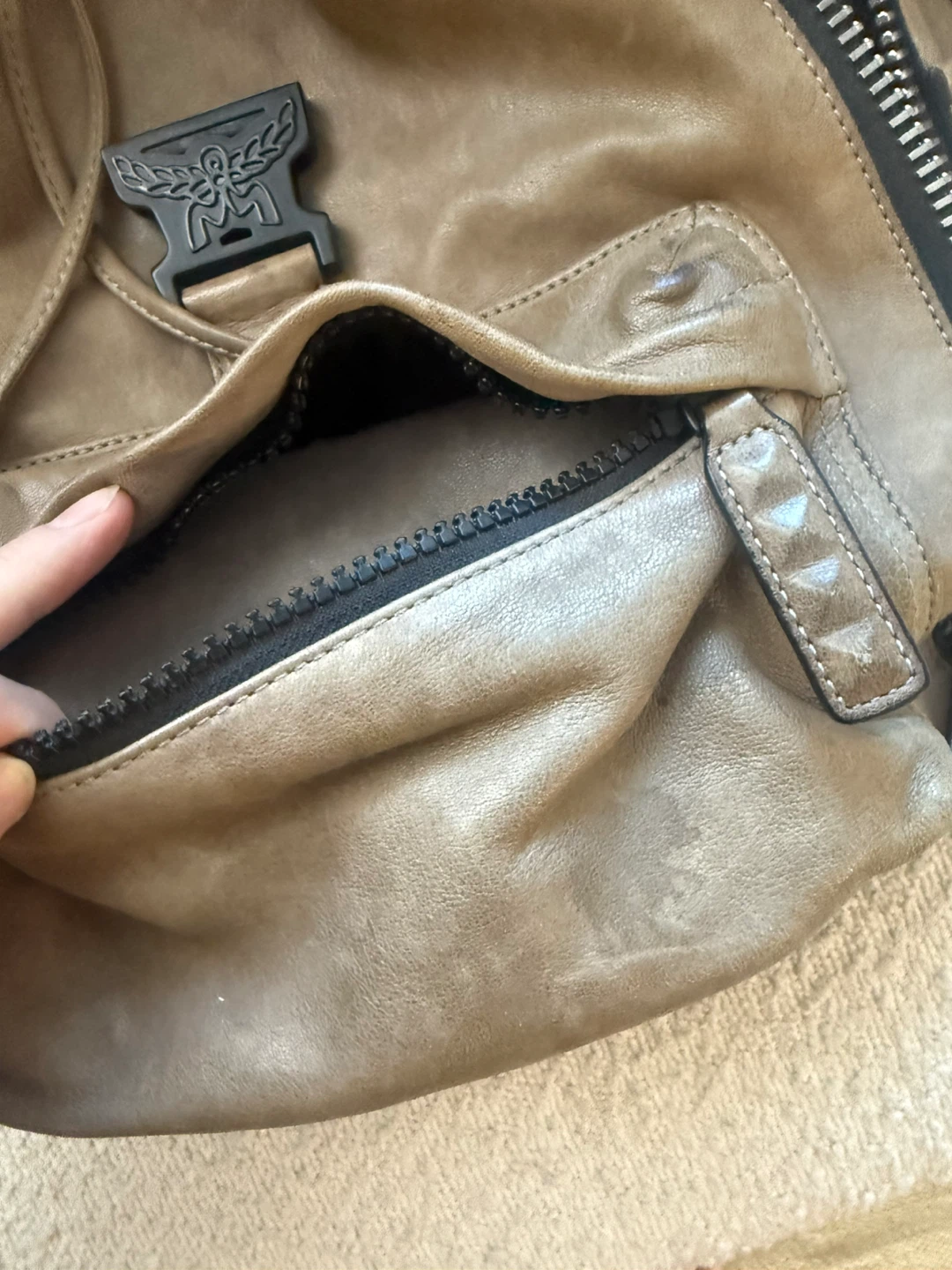 MCM Killian Lambskin men’s backpack - photo 5
