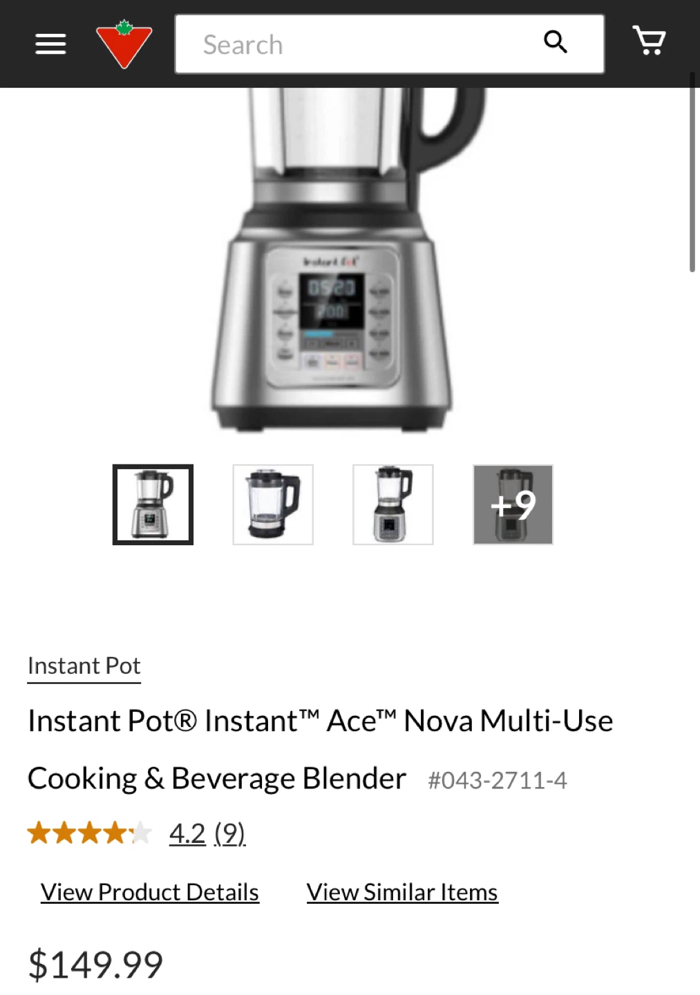 Instant Pot Ace Nova Cooking & Beverage Blender - photo 2