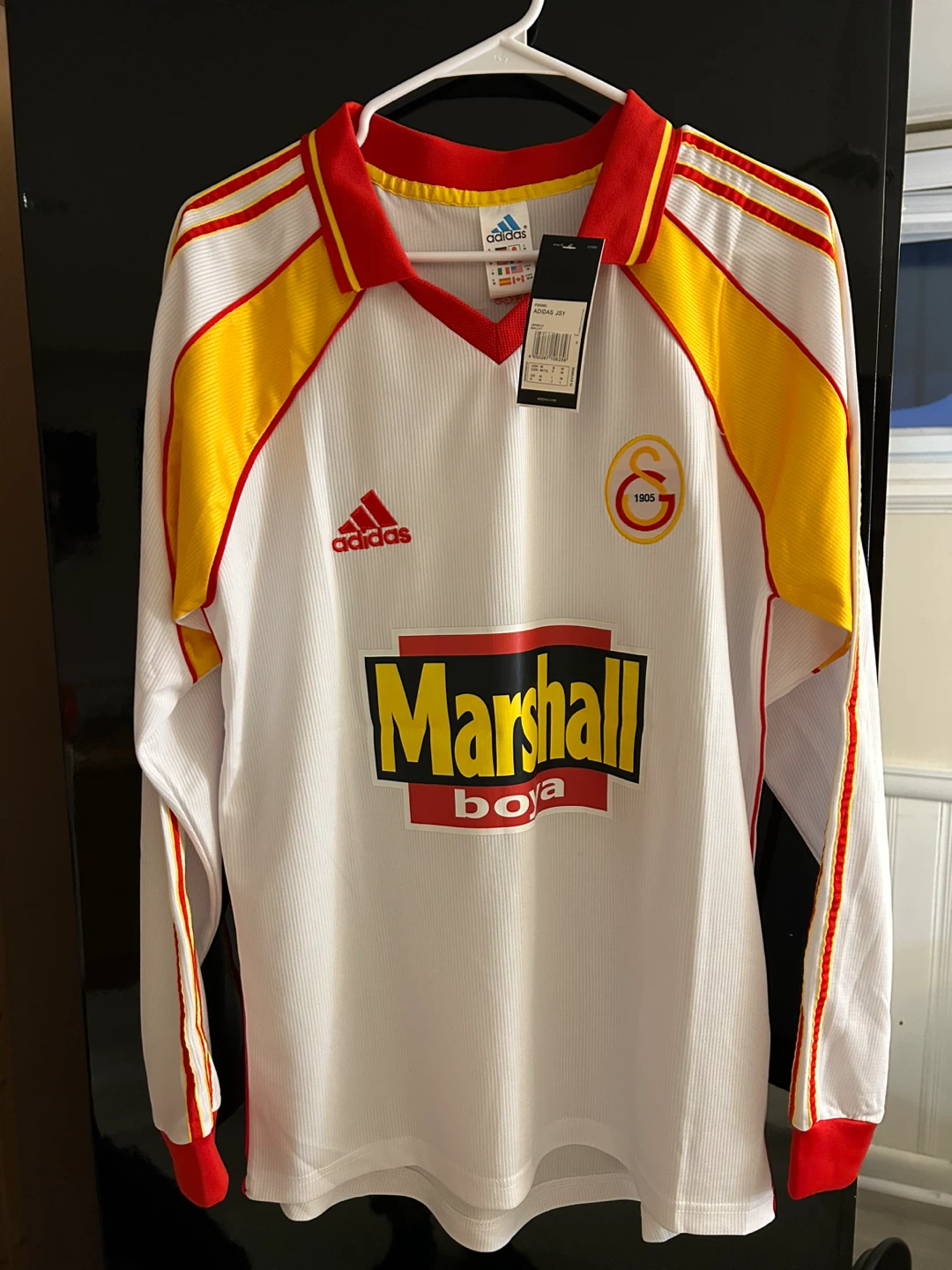 Galatasaray Hagi #10 Adidas Long Sleeve Soccer Jersey - photo 4