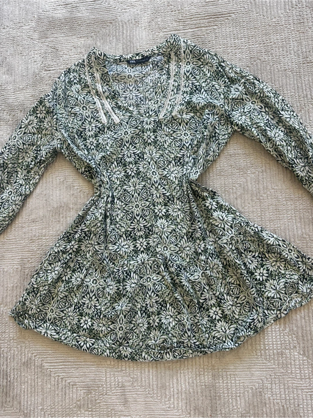 Zara Mini Dress/Blouse - photo 2