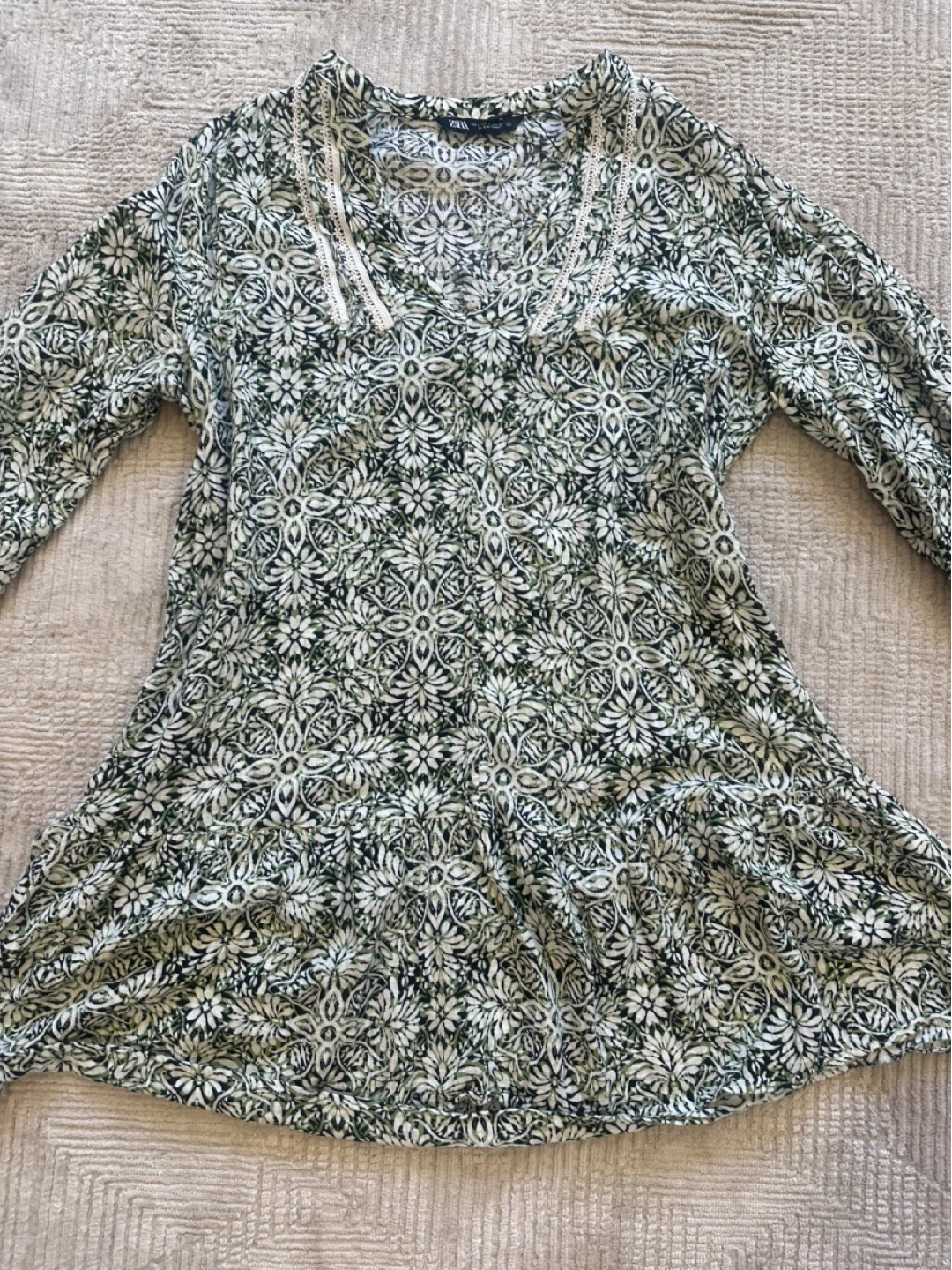 Zara Mini Dress/Blouse - photo 3