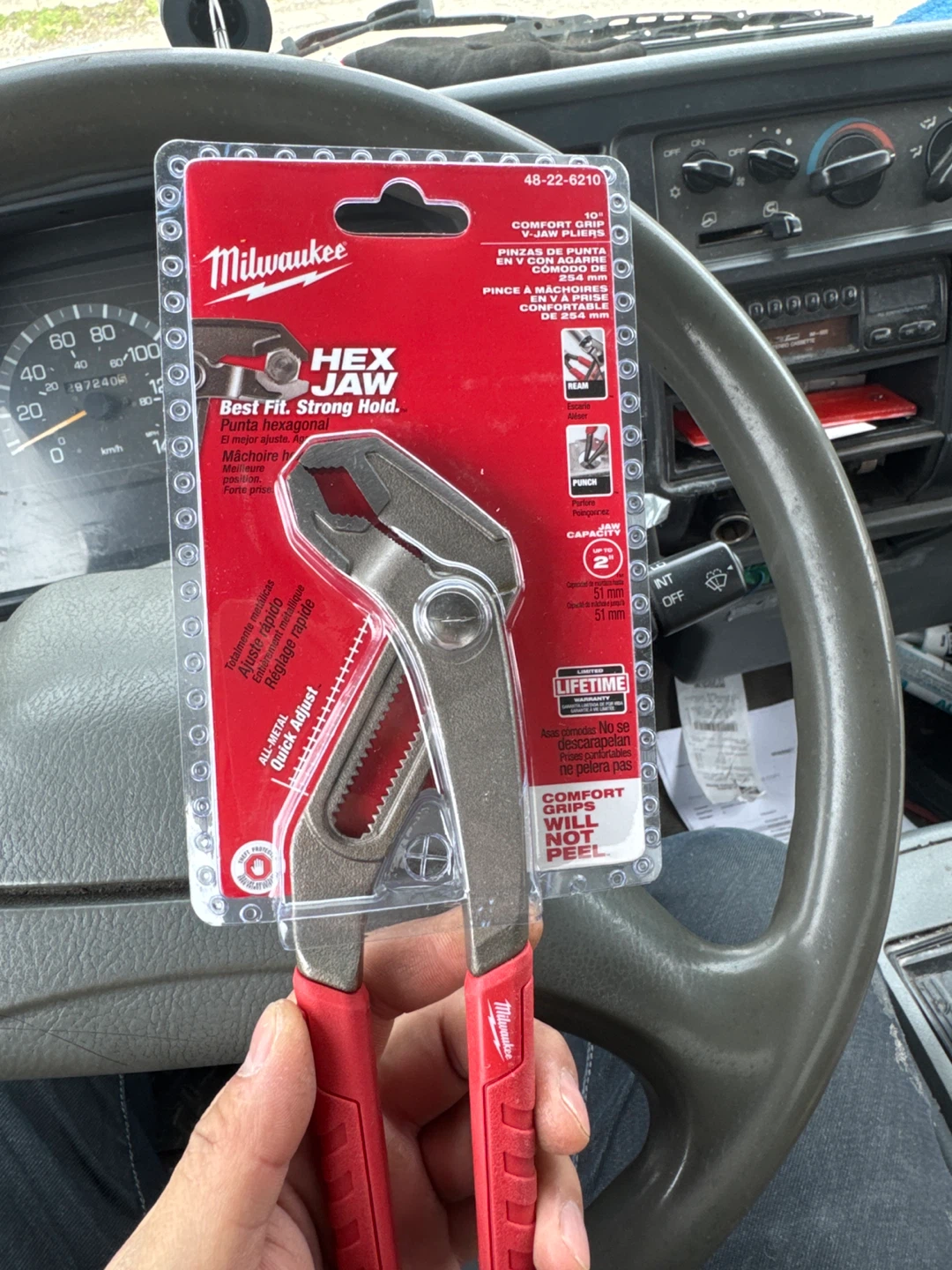 Milwaukee 48-22-6210 Hex Jaw Pliers