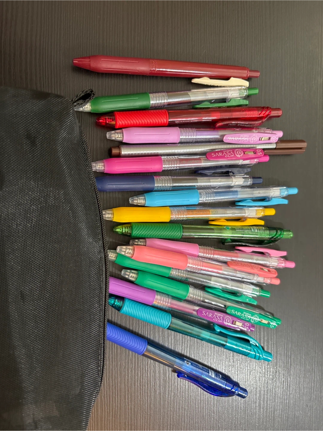 Lots of pens