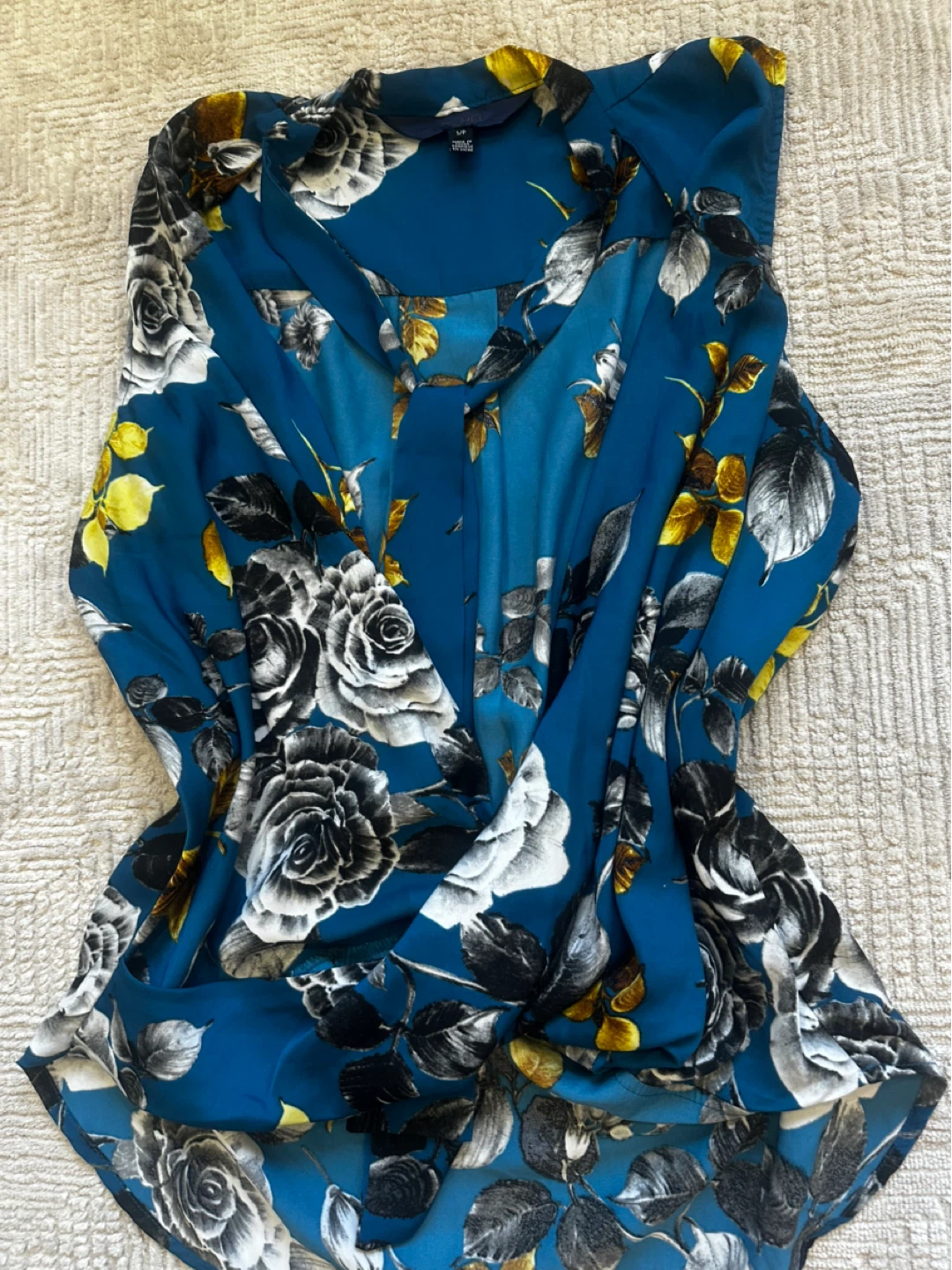 Rachel Floral Print Top - Size S/P - photo 2