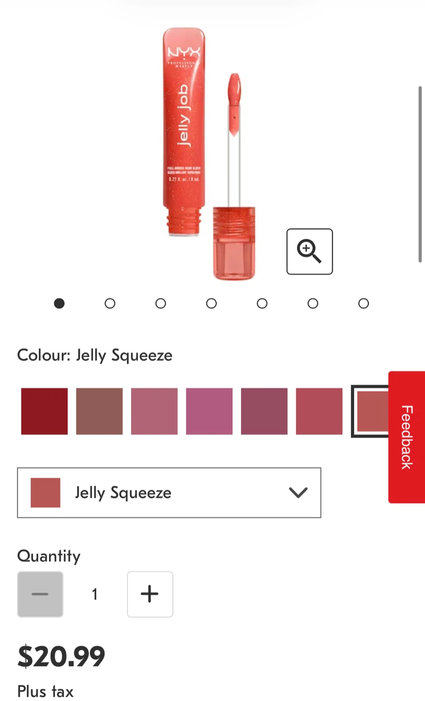 NYX Jelly Job Full Bodied Shine Gloss - Jelly Squeeze - photo 5