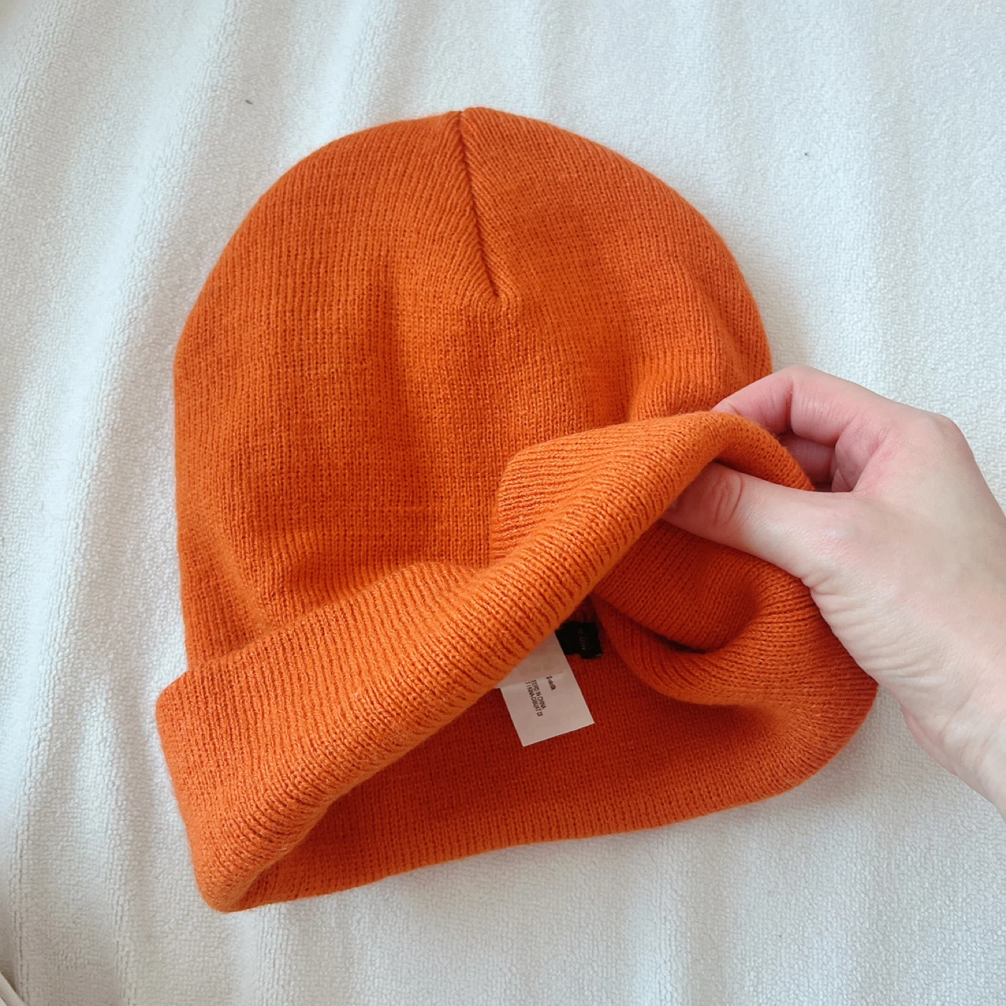 Orange Bershka Beanie - photo 2