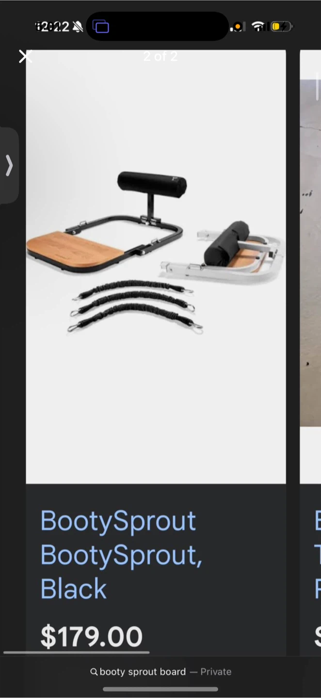 BootySprout Fitness Board - Black