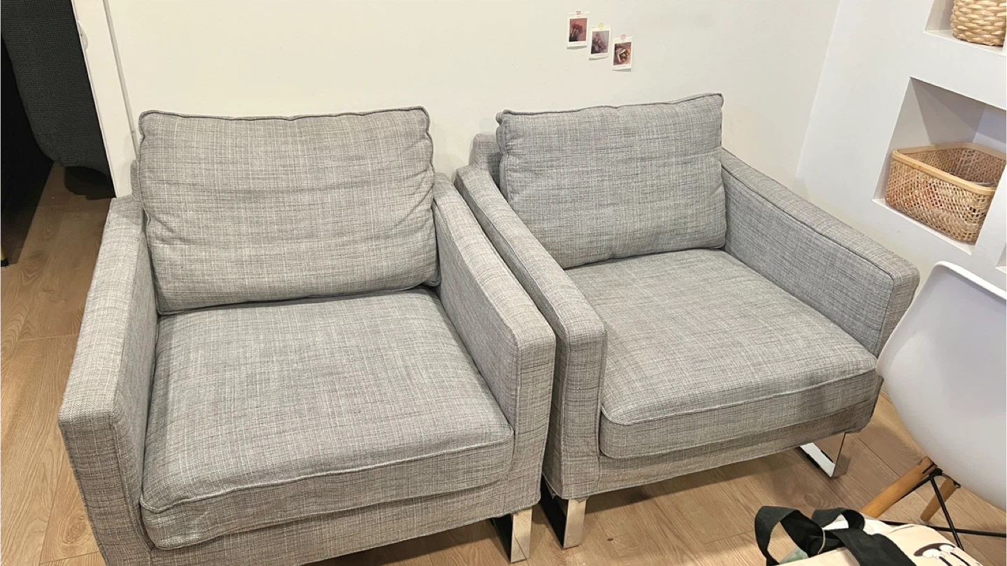 IKEA Mellby Armchair - Grey - photo 4