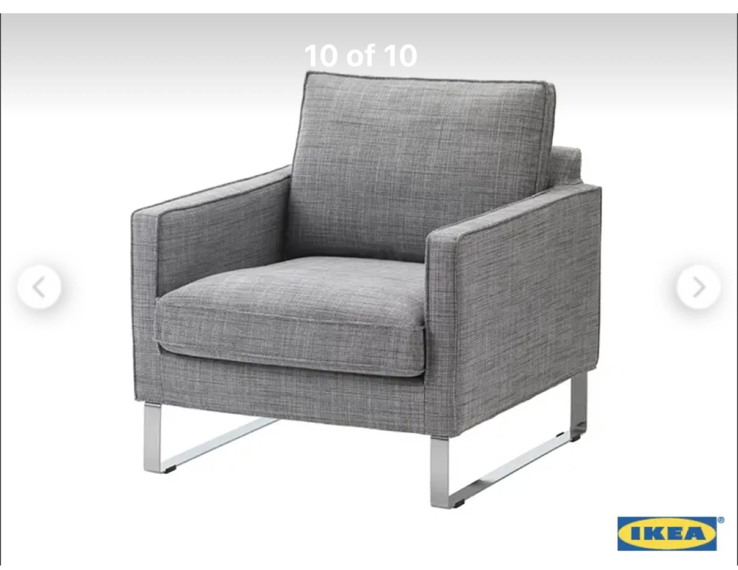 IKEA Mellby Armchair - Grey - photo 2