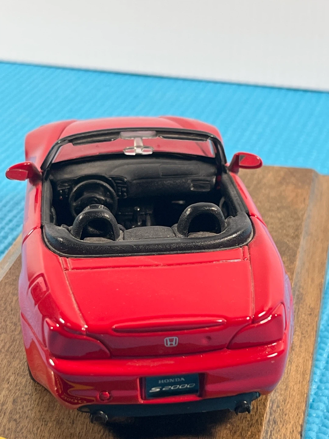 Red Honda S2000 European Version Diecast Model Car - photo 5