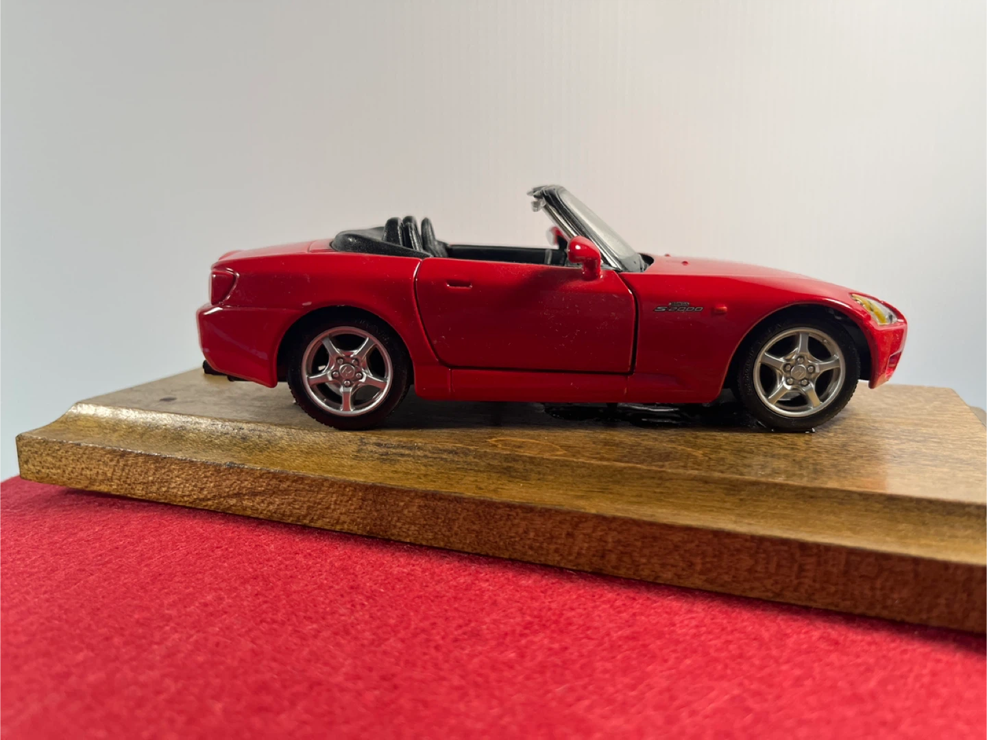 Red Honda S2000 European Version Diecast Model Car