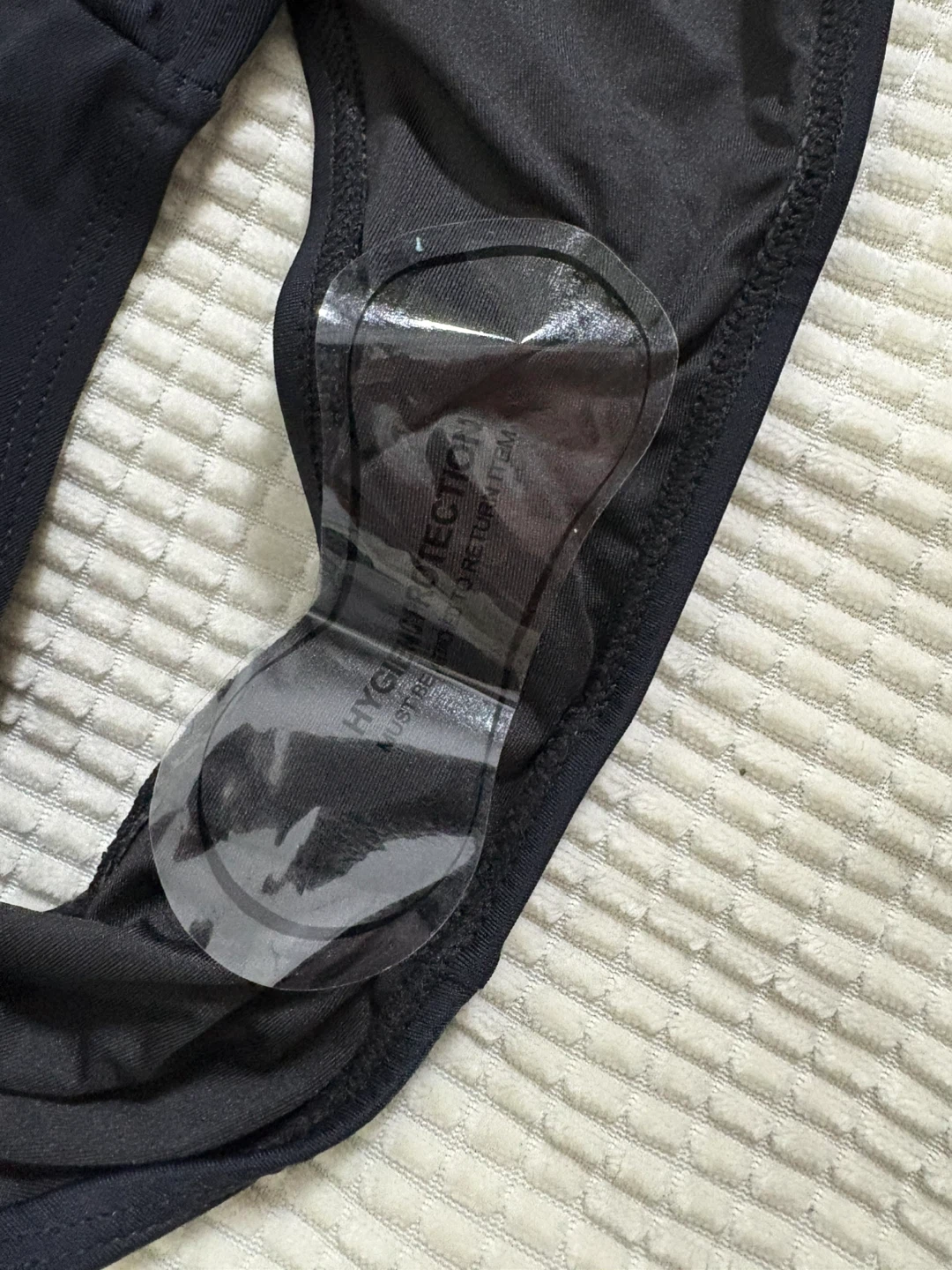 Black One-Shoulder Ruched Swimsuit - photo 5