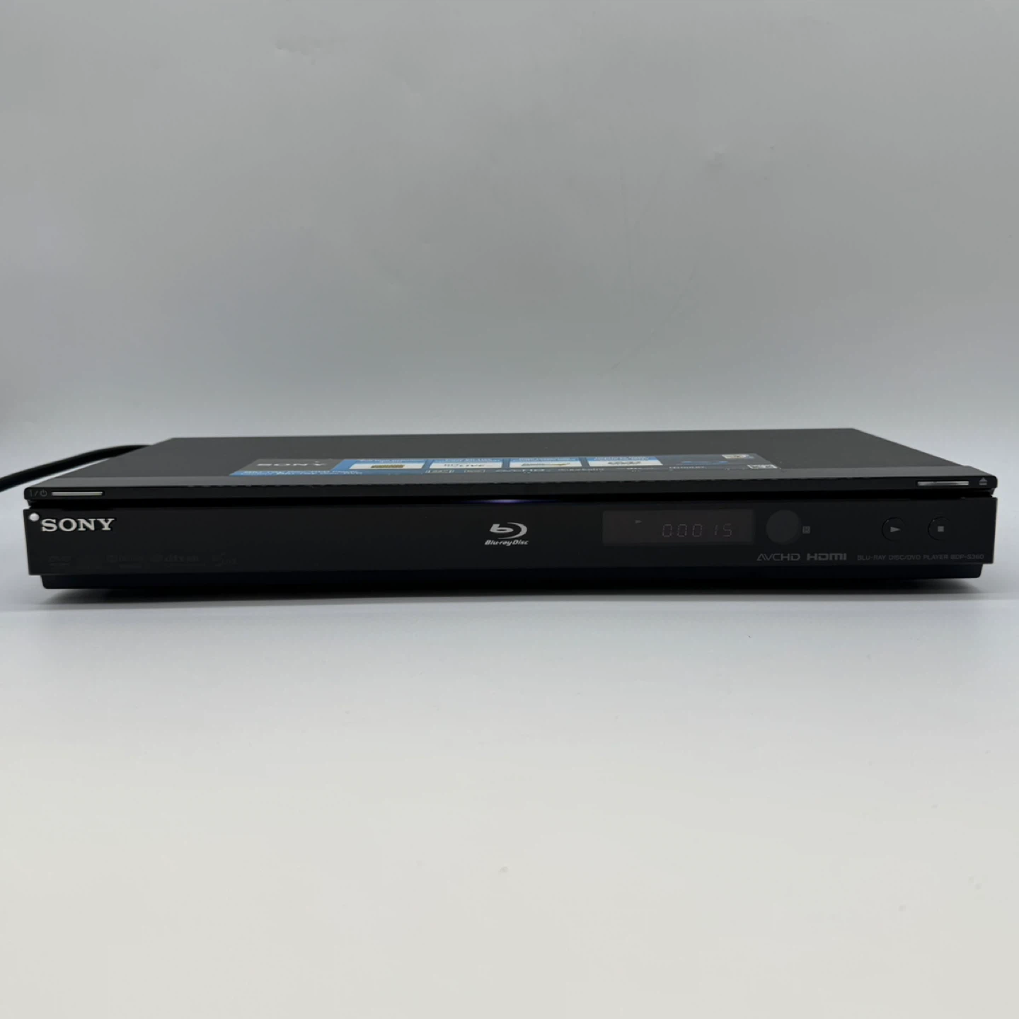 Sony BDP-S360 Blu-Ray DISC/DVD Player 1080p Comes W/Remote - photo 4