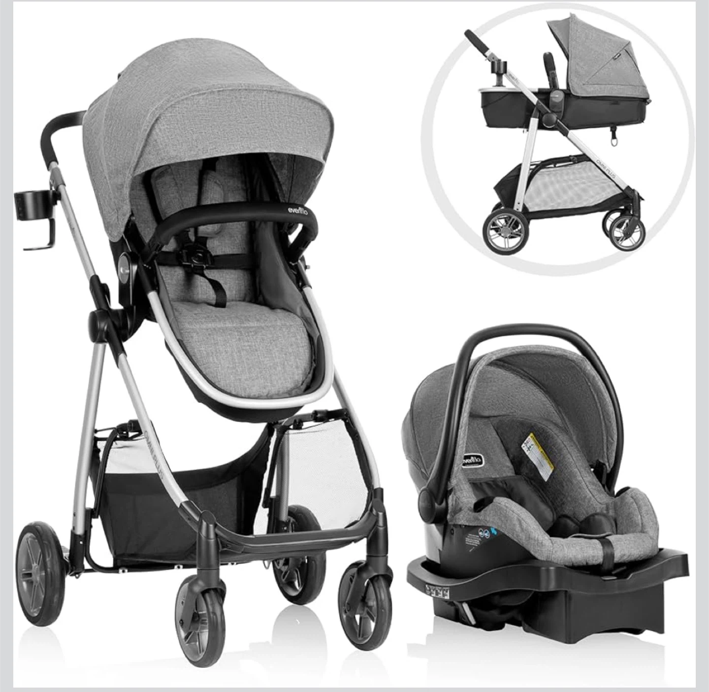 Evenflo Omni Plus Travel System with Car Seat