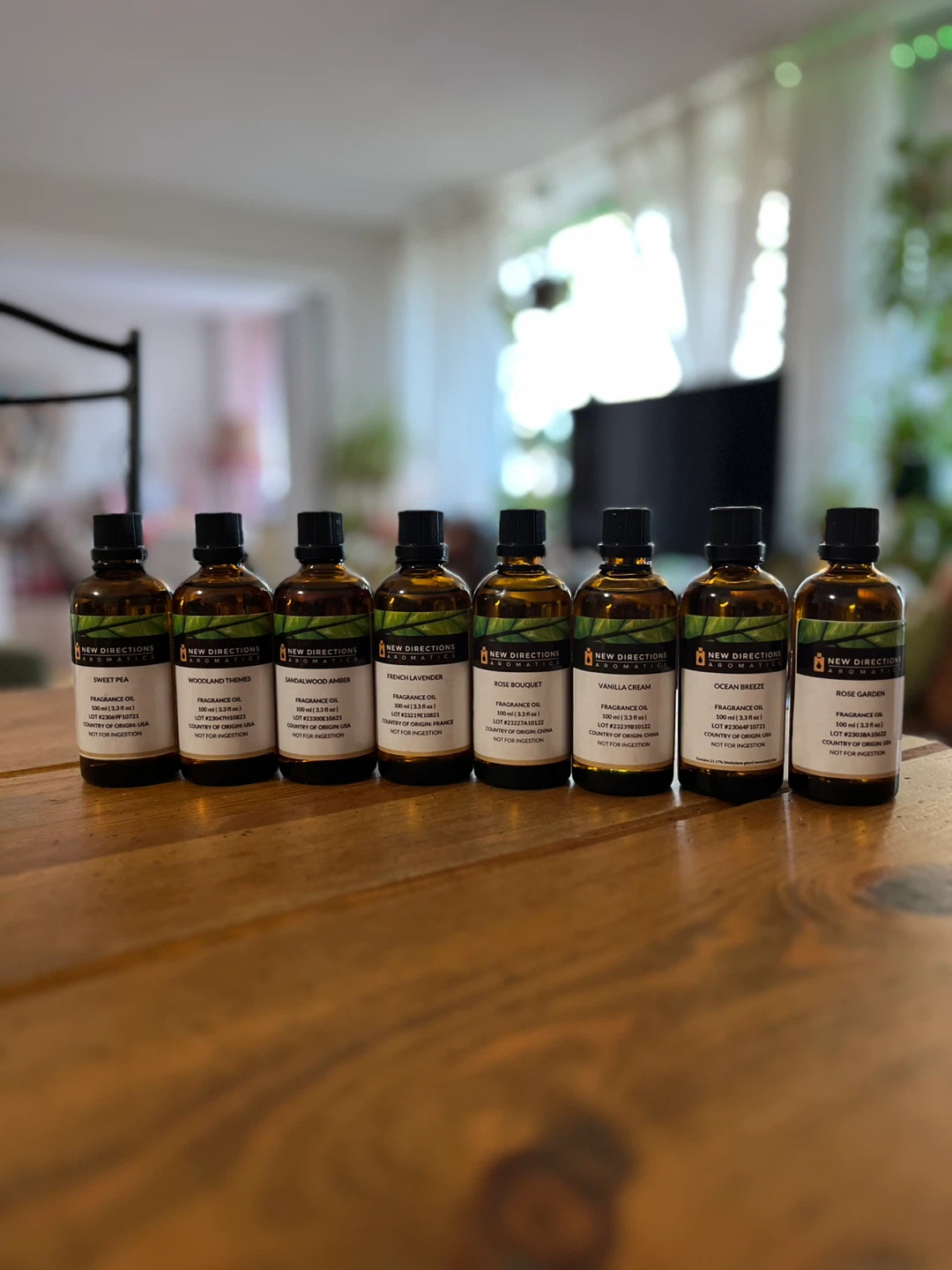 Fragrance Oils For Soap/Candle Making (Set of 8, Like New)