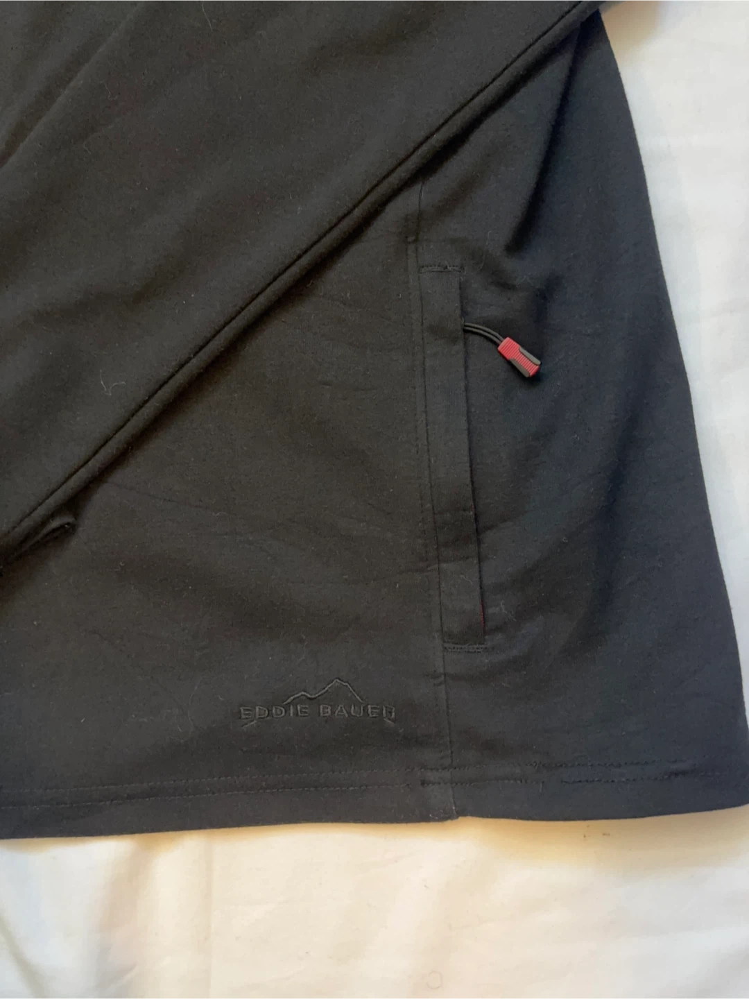 Eddie Bauer Men’s Mixed Media ¼ Zip Pullover - photo 2