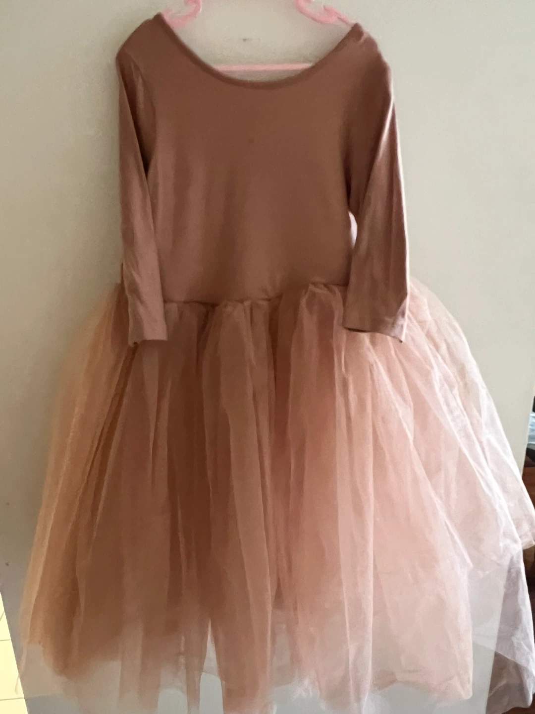 Girls' Long-Sleeve Ballet Tutu Dress (benebene) - photo 2